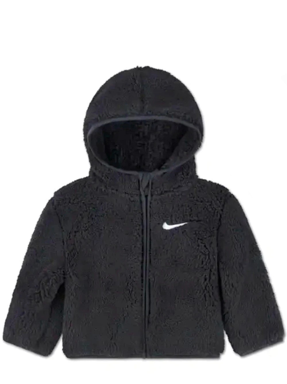 Nike Kids Black Hooded Jacket
